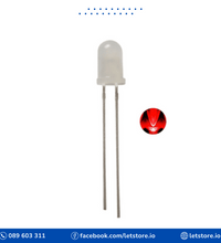 10PCS LED 5MM Round Diffused Light Emitting Diode Red Blue Yellow Green White Color