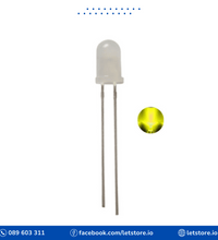 10PCS LED 5MM Round Diffused Light Emitting Diode Red Blue Yellow Green White Color