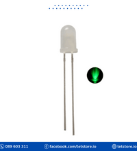 10PCS LED 5MM Round Diffused Light Emitting Diode Red Blue Yellow Green White Color