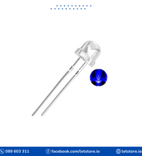 10PCS LED 5MM Straw Hat Wide Angle Light Emitting Diode Red Blue Yellow Green White Color