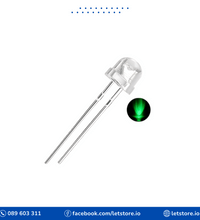 10PCS LED 5MM Straw Hat Wide Angle Light Emitting Diode Red Blue Yellow Green White Color