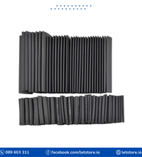 Heat Shrinkable 127PCS Black Color Set