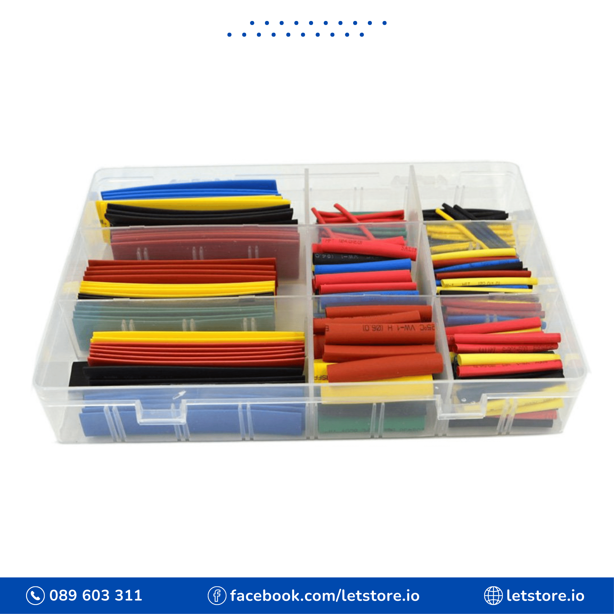 Heat shrinkable 328PCS Color With Box