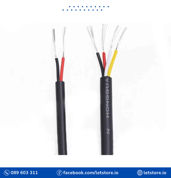 20 AWG PVC Multi-Core Power Wire UL2464 Signal Control Cable 2 3 4 Cores