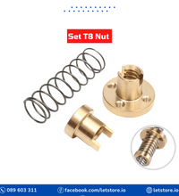 Brass Nut For Lead Screw T8 Nut Set