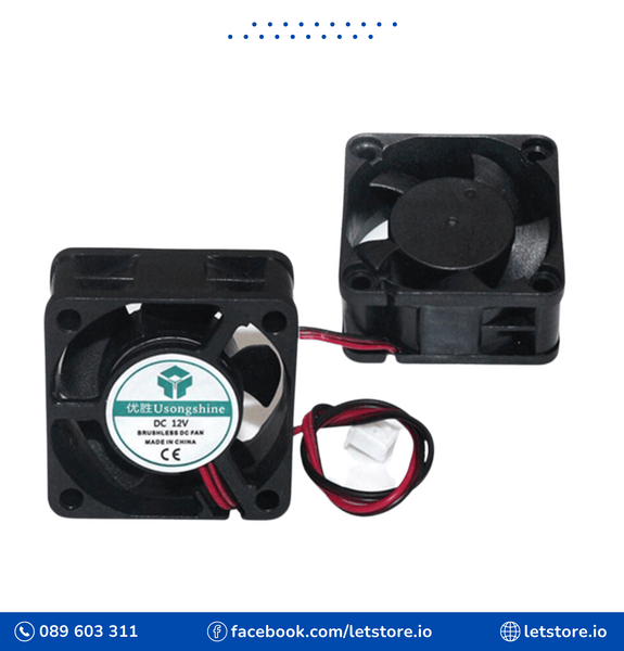 4020 Fan 40MM 40x40x20MM 12V 5V 24V 2Pin DC Cooler Small Cooling Fan DIY