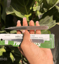 Stainless Steel Straight and Curved Non Magnetic Tweezers