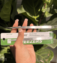 Stainless Steel Straight and Curved Non Magnetic Tweezers