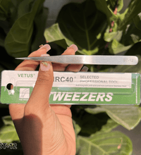 Stainless Steel Straight and Curved Non Magnetic Tweezers