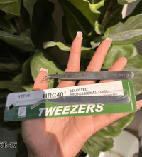 Stainless Steel Straight and Curved Non Magnetic Tweezers