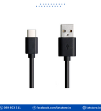 USB 2.0 Cable Type A Male to Typc-C Male 0.5 Meter