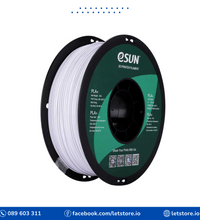ESUN PLA+ 1.75mm Cold White 1KG 3D Printer Filament