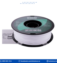 ESUN PLA+ 1.75mm Cold White 1KG 3D Printer Filament
