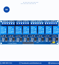 5V 1 2 4 6 8 Channel Relay Module With Optocoupler Relay Output Relay Module
