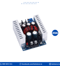 DC-DC Buck 6V-40V To 1.2V-35V 20A 300W Step Down Buck Converter