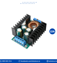 DC-DC Buck 7V-32V To 0.8V-28V 12A 300W Step Down Buck Converter