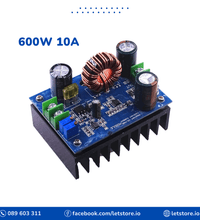 DC-DC Boost 10V-60V To 12V-80V 10A 600W Step Up Boost Converter Module Adjustable Power Voltage