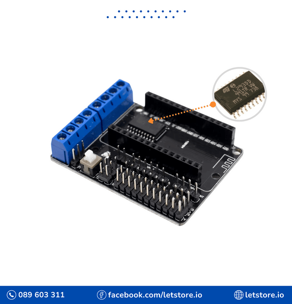 NodeMCU Motor Shield Board L293D Motor Driver For ESP-12E ESP-12F