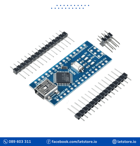 NANO V3.0 Atmega328 With The Bootloader Compatible CH340 USB Driver DIY Kit