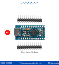 Pro Micro ATmega32U4 Pro Micro 5V 16MHz MU Chip Type-C USB