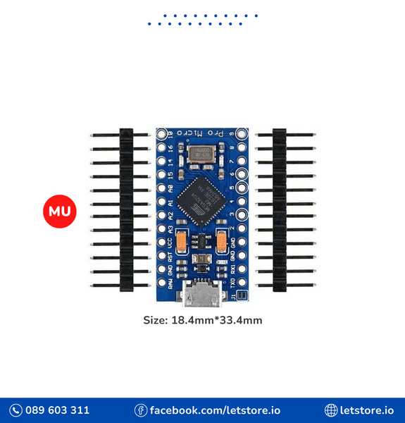Pro Micro ATmega32U4 Pro Micro 5V 16MHz MU Chip Micro USB