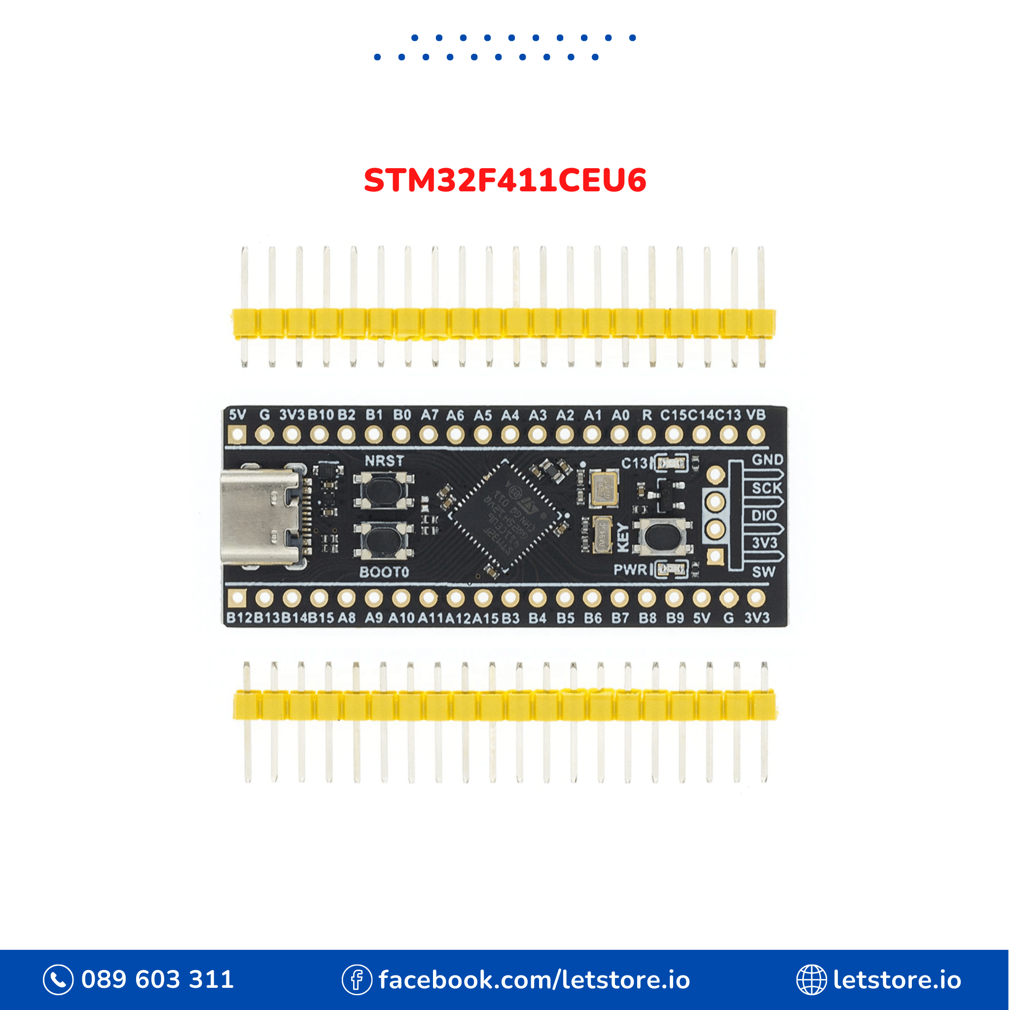 STM32 STM32F411CEU6 Black Pill