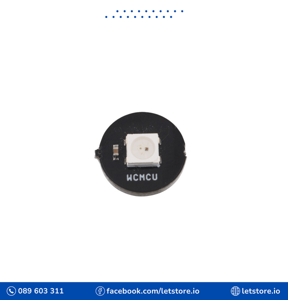 LED RGB 5V WS2812 5050 1 bit round