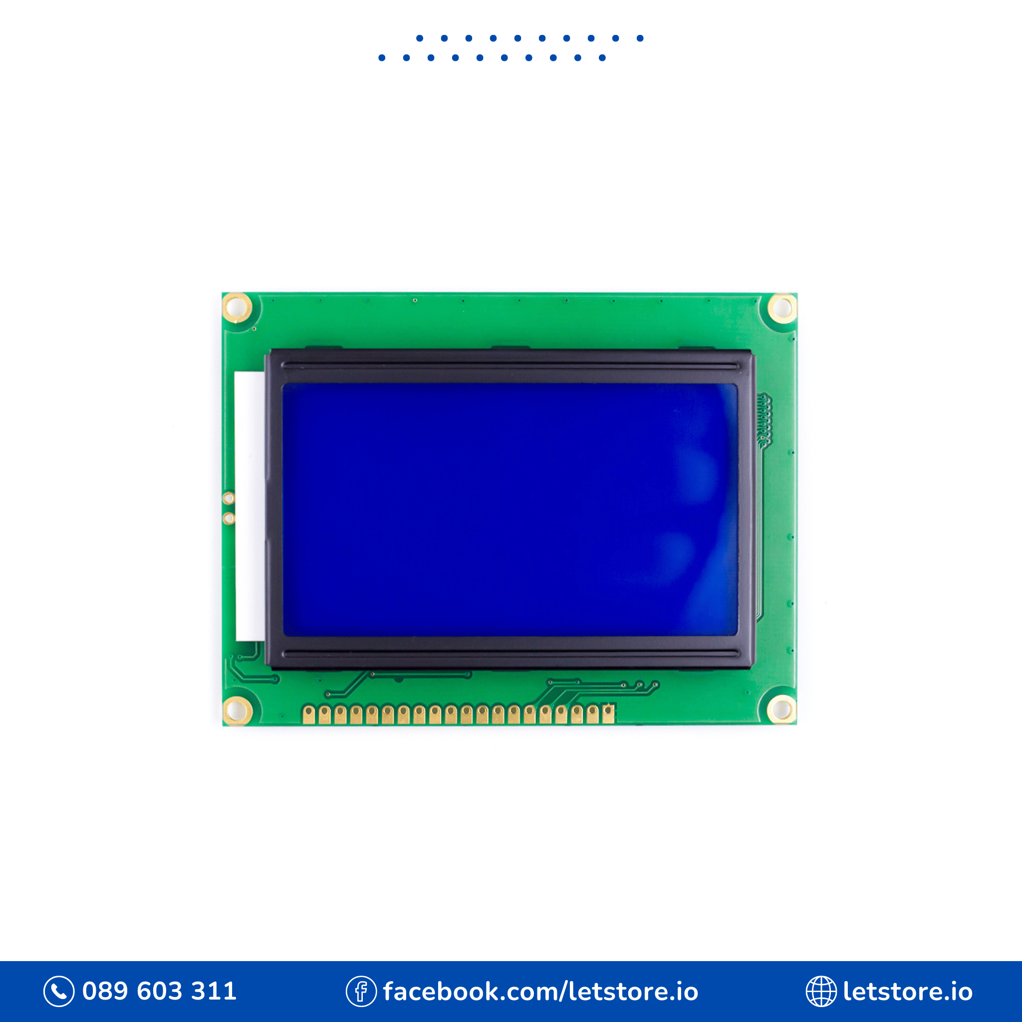 LCD12864 LCD 12864 Blue Screen Graphical LCD 128×64 Green Blue GLCD