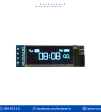 0.91 Inch I2C IIC 4pin 128x32 OLED Display Module White