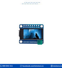 0.96 Inch Color IPS TFT LCD Display Screen Board for ST7735 7 Pins SPI Interface