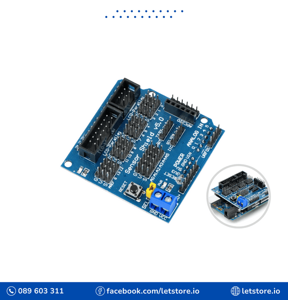 Sensor Shield V5.0 Expansion Board UNO MEGA R3 V5