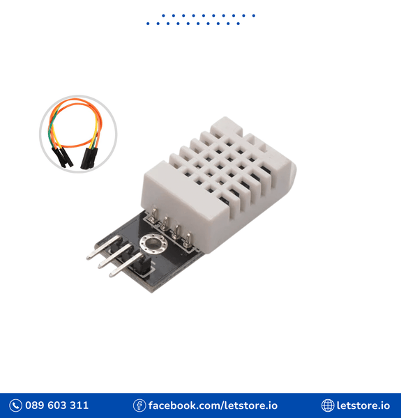 DHT22 Temperature And Humidity Sensor For Arduino