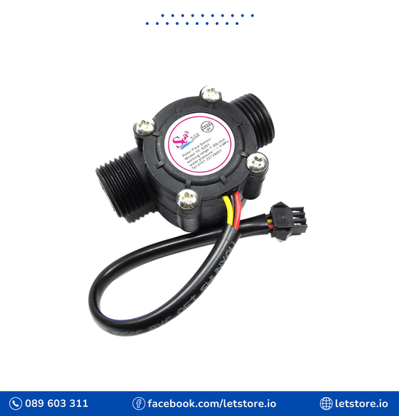 Water Flow Sensor YF-S201 Flowmeter Mini G1/2