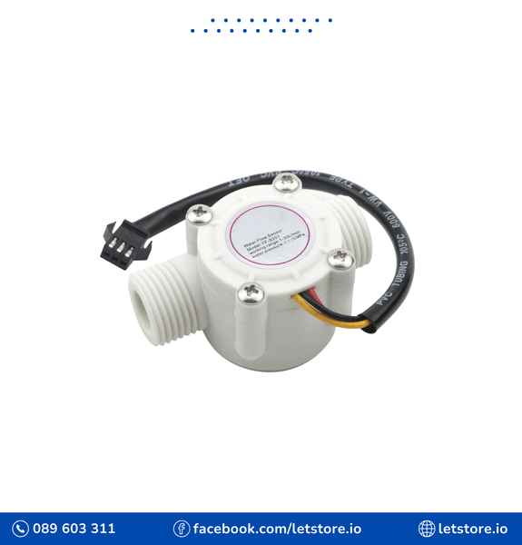 Water Flow Sensor YF-S201 Flowmeter Mini G1/2
