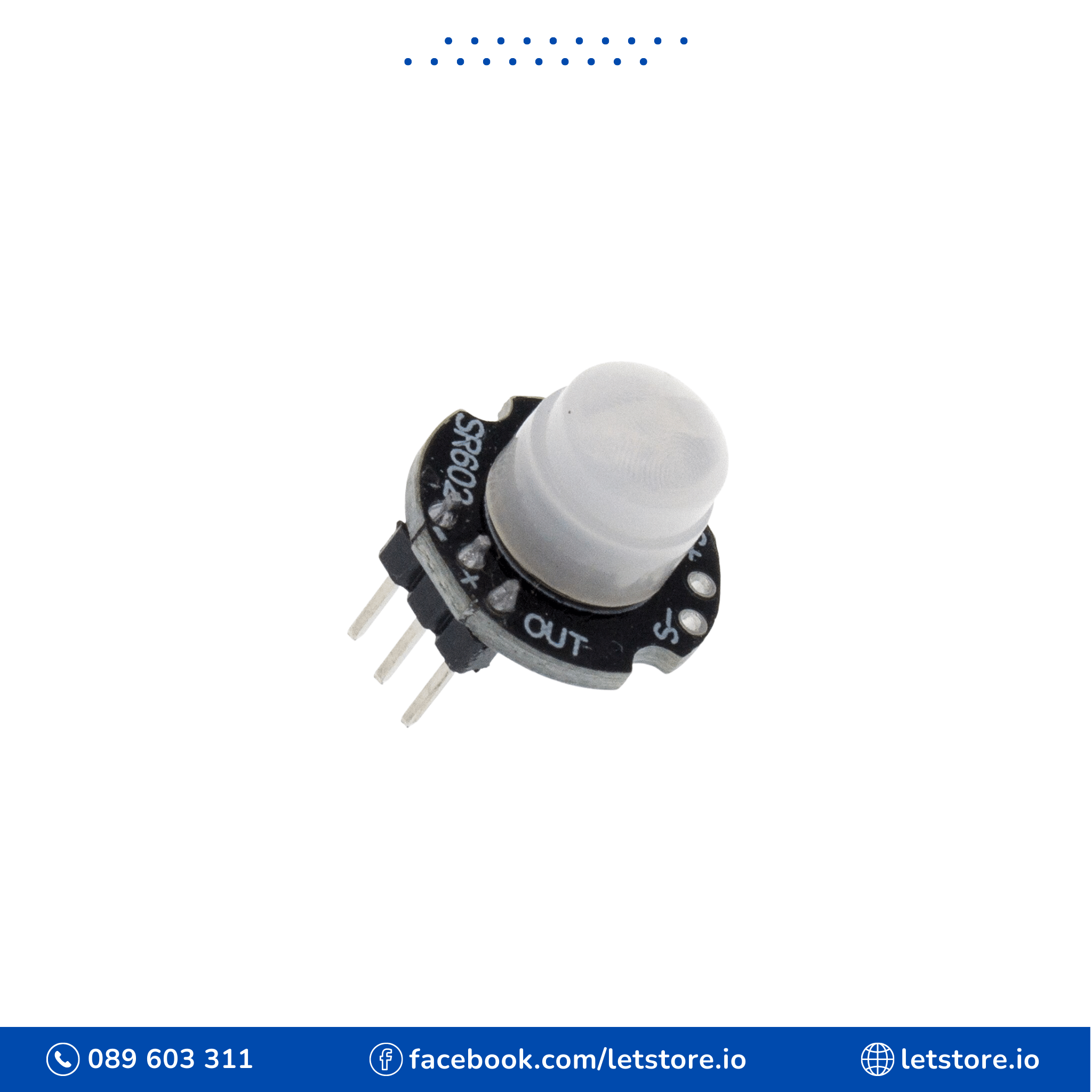 Mini SR602 Black PIR Motion