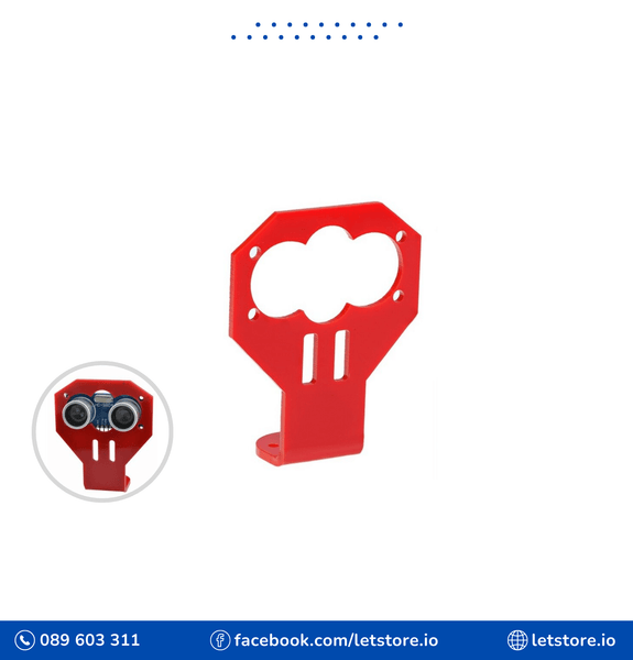 Ultrasonic Bracket Red Mount