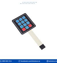 Matrix Membrane Switch Keypad 3x4 12 keys