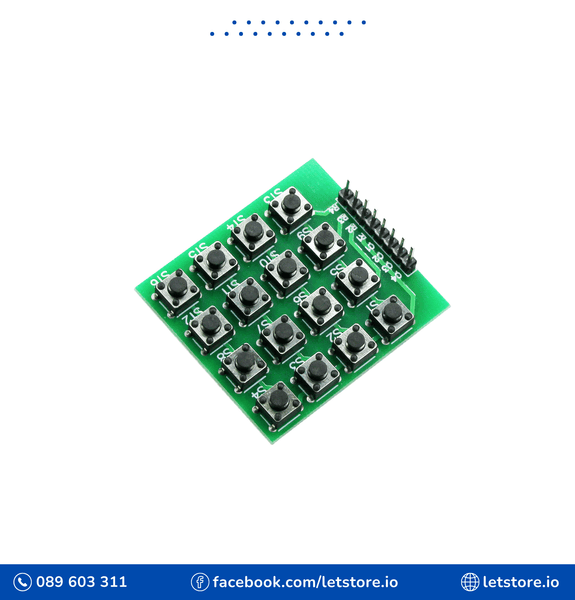Matrix Keypad Keyboard PCB 4x4 16 keys