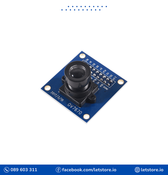 OV7670 Camera Module For Arduino