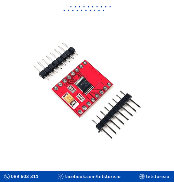 Driver DRV8833 3-10V 1.5A 2 Way Black