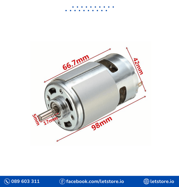 Spindle Motor 12V 775 150W 3.4K 12V 15000RPM