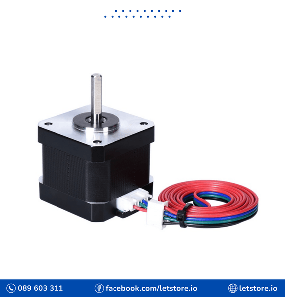 Nema17 Stepper Motor 42 Nema 17 42BYGH 17HS4401 40mm 1.7A 0.45N.m + Cable 1.0M