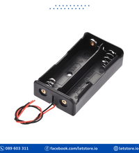 18650 Cases 2X 18650 Battery Holder Storage Box Case 2 Slot Battery