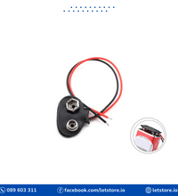 Battery Clip Connector 15cm T-type