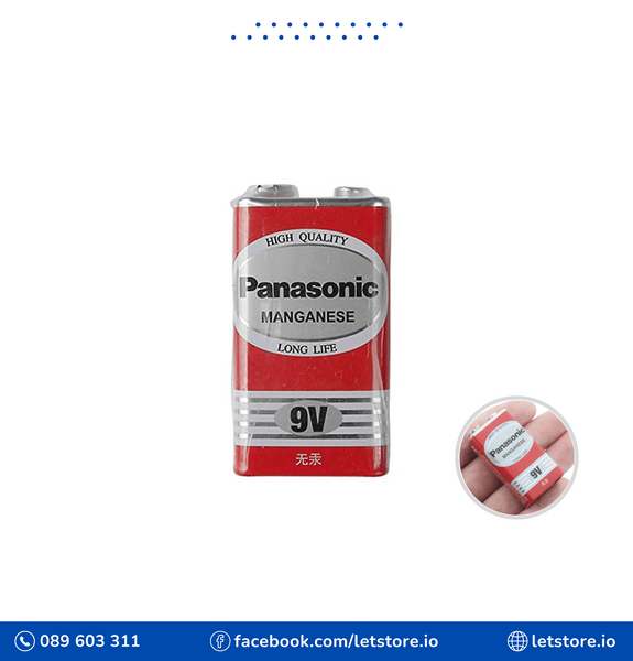 Battery 9V 6F22 Long Life Panasonic