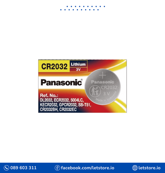 Panasonic Battery 3V CR2032 CR2032