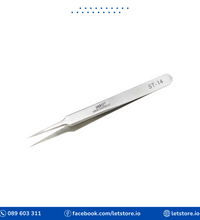 Stainless Steel Straight and Curved Non Magnetic Tweezers Use for Dental/Mobile/Gadget/Laptop Repair