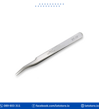 Stainless Steel Straight and Curved Non Magnetic Tweezers Use for Dental/Mobile/Gadget/Laptop Repair