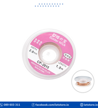 Solder Wick 2.0mm CP2015 1.50 Meter