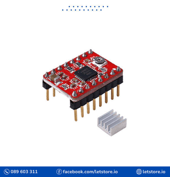 A4988 Red Reprap Stepper Driver